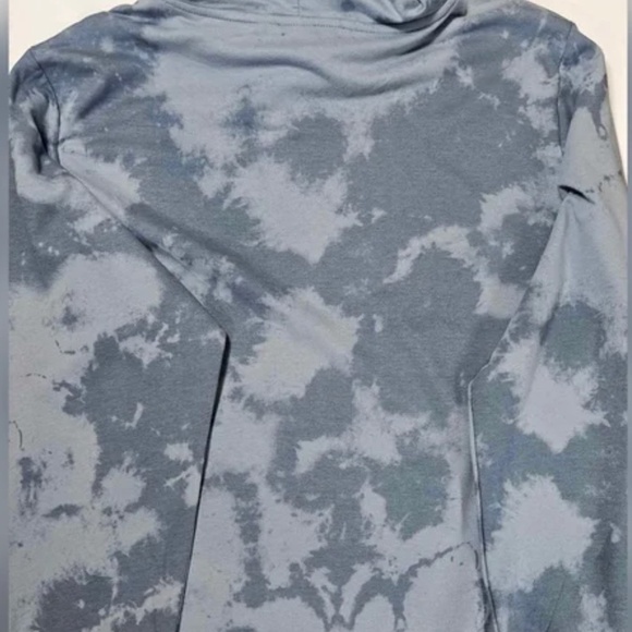 NASA Hoodie Mens XXL Blue Camo Graphic Fashion Streetwear Unique Sweathshirt NEW - Picture 3 of 8